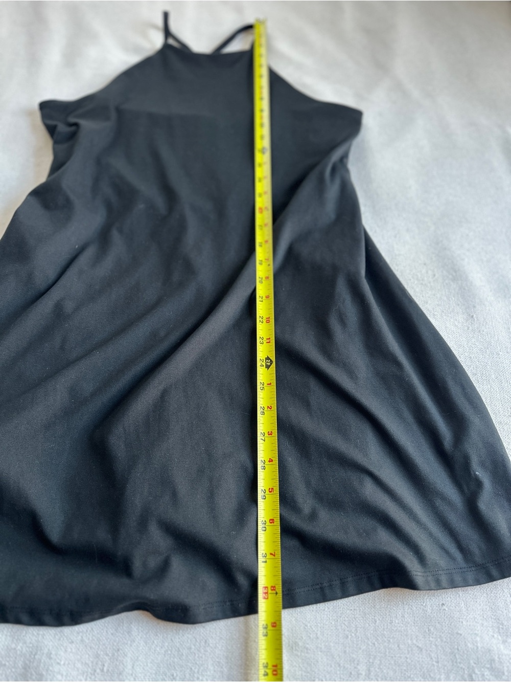 Madewell MWL Flex Fitness Dress in True Black | L - Picture 10 of 12